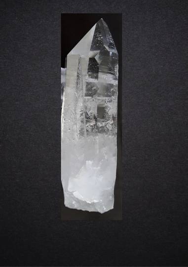 Natural  Lemurian  Triple Record Keeper Quartz Crystal (c11519)